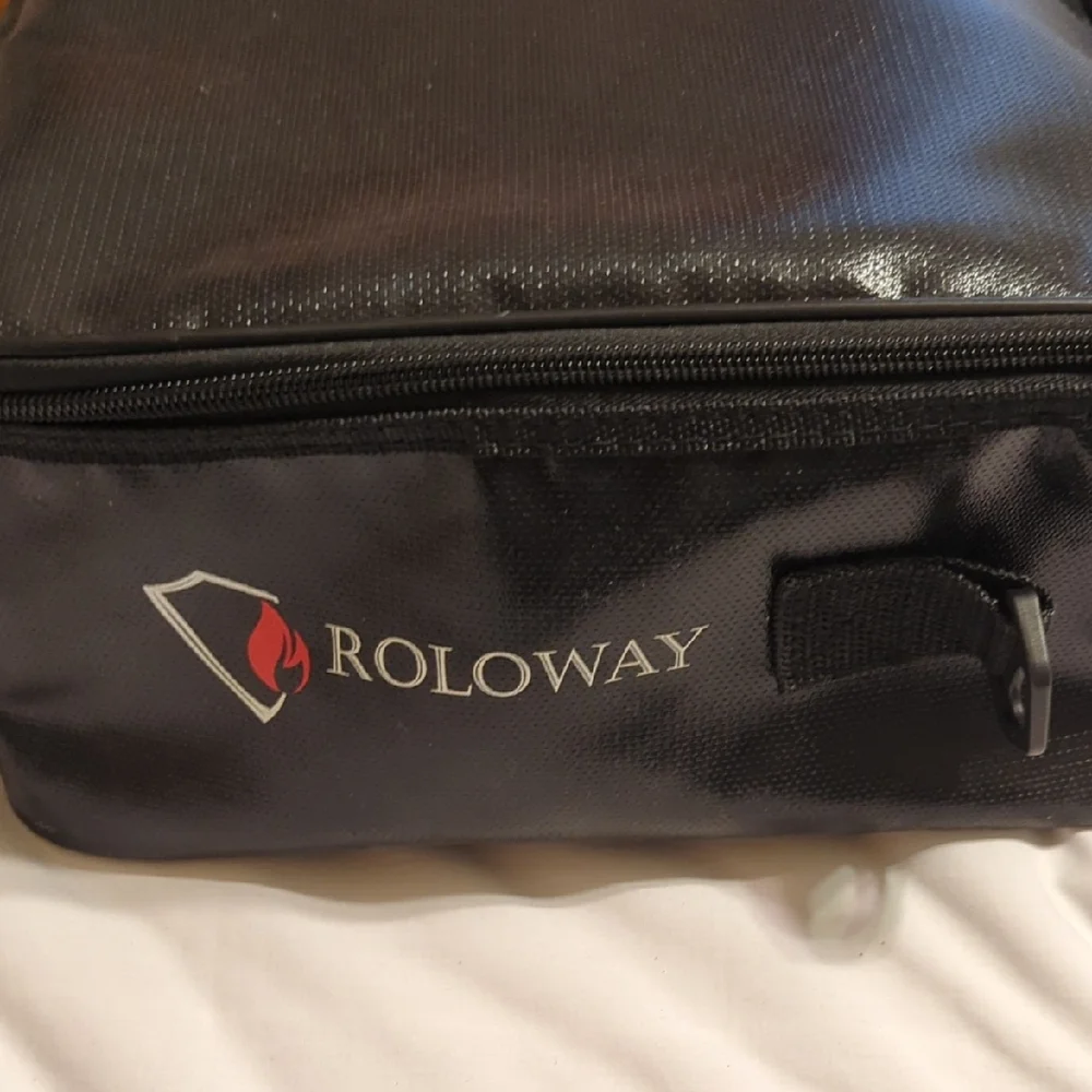Black Fireproof Bag